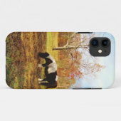 Coques Case-Mate iPhone Poney miniature noir et blanc / Cheval (Dos (Horizontal))