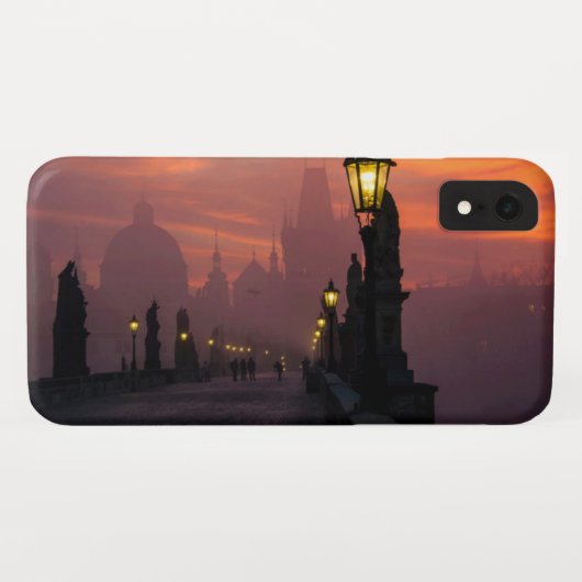 Coques Case-Mate iPhone Pont Charles de Prague (Dos (Horizontal))