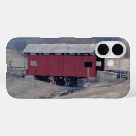 Coques Case-Mate iPhone Pont couvert (Verso (horizontal))