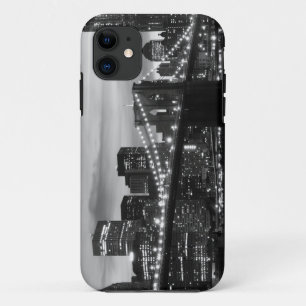 Coques Pour iPhone Pont de Brooklyn et horizon de Manhattan la nuit