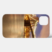 Coques Case-Mate iPhone Pont de Brooklyn et Manhattan la nuit (Verso (horizontal))
