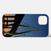 Coques Case-Mate iPhone Pont de Jr. d'Arthur Ravenel au crépuscule (Verso (horizontal))