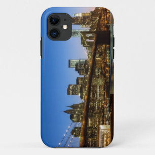 Etui iPhone Case-Mate Pont de Manhattan et de Brooklyn au crépuscule