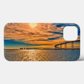 Coques Case-Mate iPhone Pont de San Diego-Coronado, États-Unis, Californie (Verso (horizontal))