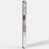 Coques Case-Mate iPhone pont d'hiver Peinture à l'aquarelle (Verso / Droite)