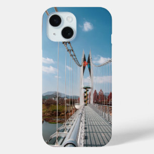 Coque Pour iPhone 15 pont et nuages