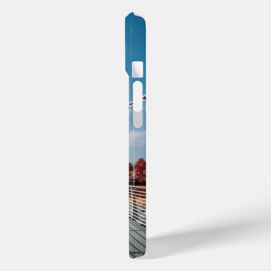 Coques Case-Mate iPhone pont et nuages (Verso / Gauche)