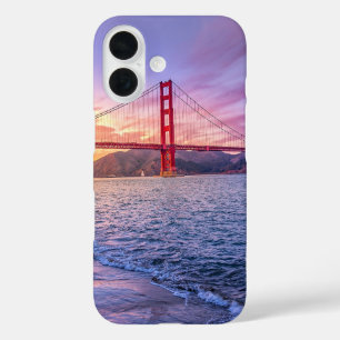 Coques iPhone 16 Pont Golden Gate, monument célèbre,