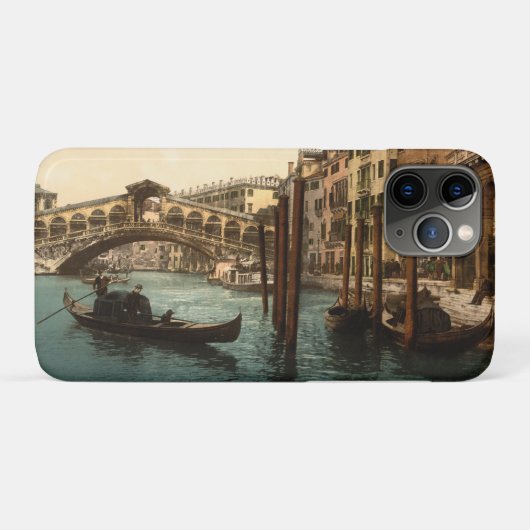 Coques Case-Mate iPhone Pont I, Venise, Italie de Rialto (Dos (Horizontal))