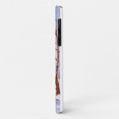 Coques Case-Mate iPhone Pont Snowy Aquarelle Paysage Peinture (Dos/Gauche)