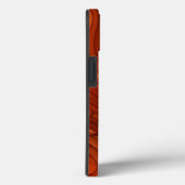 Coques Case-Mate iPhone Pont Soleil - Pin Rouge En Bois (Verso / Droite)