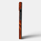 Coques Case-Mate iPhone Pont Soleil - Pin Rouge En Bois (Verso / Gauche)