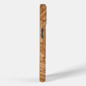 Coques Case-Mate iPhone Pont Soleil - Tourbillon de bois clair (Verso / Droite)
