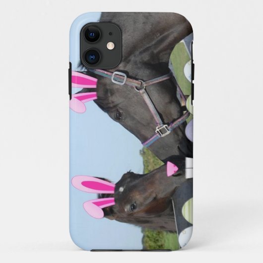 Coques Case-Mate iPhone Pony de Pâques et cheval (Dos)