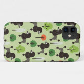 Coques Case-Mate iPhone Poodle dans le parc (Dos (Horizontal))