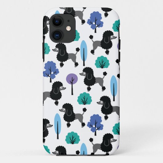 Coques Case-Mate iPhone Poodle dans le parc (Dos)