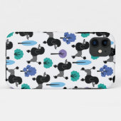 Coques Case-Mate iPhone Poodle dans le parc (Dos (Horizontal))