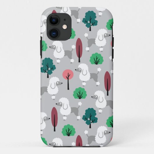 Coques Case-Mate iPhone Poodle dans le parc (Dos)