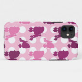 Coques Case-Mate iPhone Poodle rose point Polka (Dos (Horizontal))