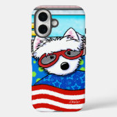 Coques Case-Mate iPhone Poolboy Westie (Verso)