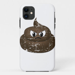 Coques Pour iPhone Poop de dessin en colère