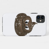 Coques Case-Mate iPhone Poop de dessin en colère (Dos (Horizontal))