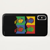 Coques Case-Mate iPhone Pop Art Abraham Lincoln (Dos (Horizontal))