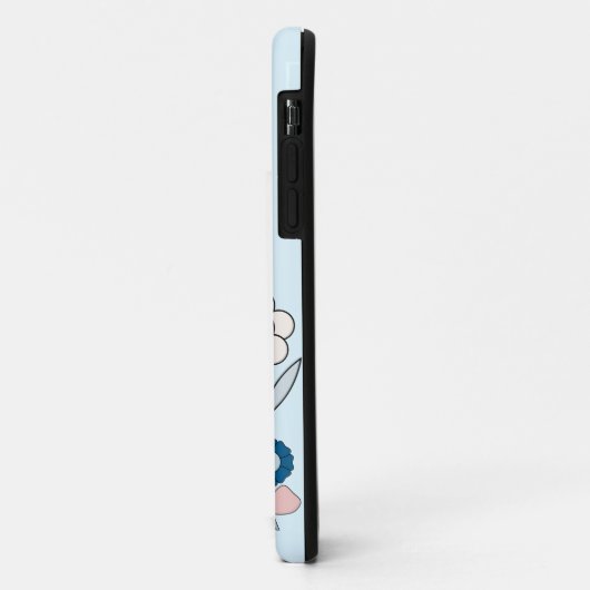 Coques Case-Mate iPhone Pop art basique pastel fleurs champ (Dos/Gauche)