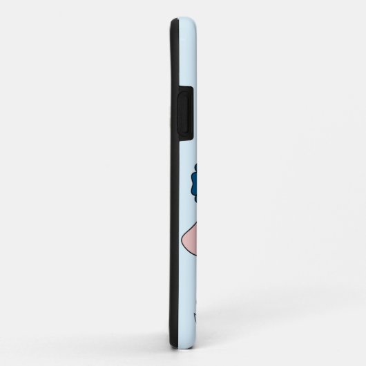 Coques Case-Mate iPhone Pop art basique pastel fleurs champ (Dos/Droite)