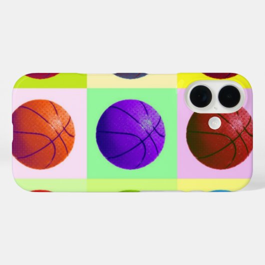 Coques Case-Mate iPhone Pop Art Basket (Verso (horizontal))