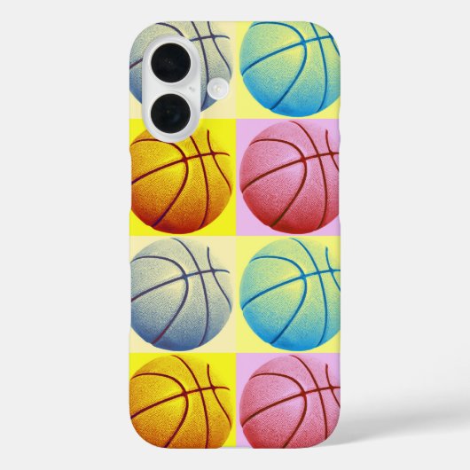Coques Case-Mate iPhone Pop Art Basket (Verso)
