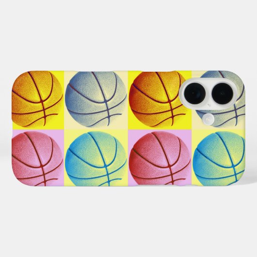 Coques Case-Mate iPhone Pop Art Basket (Verso (horizontal))