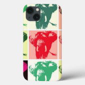 Coques Case-Mate iPhone Pop Art Elephants (Verso)