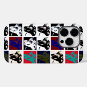 Coques Case-Mate iPhone Pop Art Elephants (Verso (horizontal))