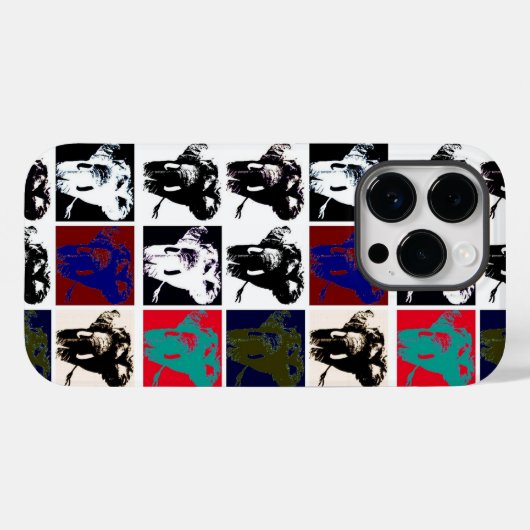 Coques Case-Mate iPhone Pop Art Elephants (Verso (horizontal))