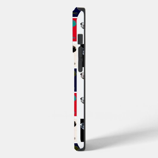 Coques Case-Mate iPhone Pop Art Elephants (Verso / Gauche)