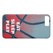Coques Case-Mate iPhone Pop Art Manger Dormir Jouer Basketball Motivation (Dos (Horizontal))