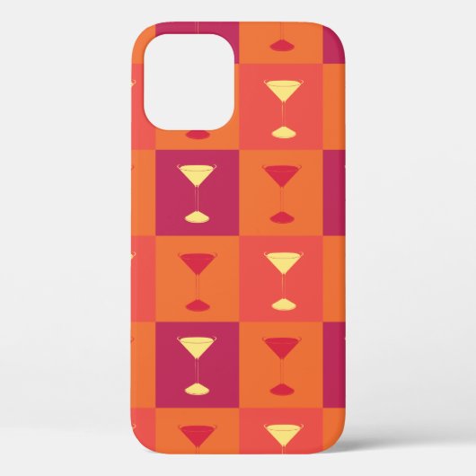 Coques Case-Mate iPhone Pop Art Martini verre (Verso)