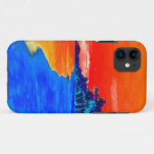 Coques Case-Mate iPhone Pop Art Plage Exotique Palmiers (Dos (Horizontal))