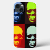 Coques Case-Mate iPhone Pop Art Skull (Verso)