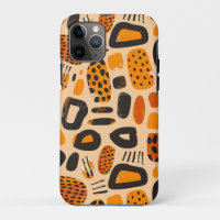 "Pop de la savane : vibrations tribales en orange