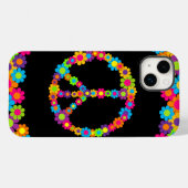 Coques Case-Mate iPhone Pop Flower Power Peace (Verso (horizontal))