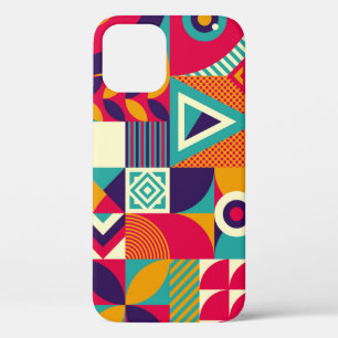 Case-Mate iPhone Case Pop formes géométriques abstraites, motif transpar