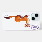 Coques Case-Mate iPhone POP GOÛTE LE WEASEL - BLANC par Jeff Willis Art (Verso (horizontal))
