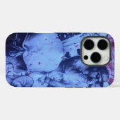 Coques Case-Mate iPhone Pop Musicians Blue Purple Art Imprimer (Verso (horizontal))