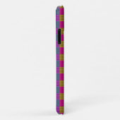 Coques Case-Mate iPhone Pop Tartan rose Bubblegum, (Dos/Droite)