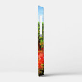 Coques Case-Mate iPhone POPIES EN TOSCANE / Paysage avec champs de fleurs (Verso / Gauche)