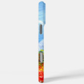 Coques Case-Mate iPhone POPIES EN TOSCANE / Paysage avec champs de fleurs (Verso / Droite)
