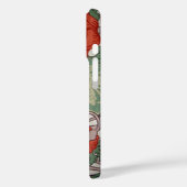 Coques Case-Mate iPhone Poppies Art Nouveau (Verso / Gauche)
