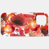 Coques Case-Mate iPhone Poppies colorées, fruits et baies (Verso (horizontal))
